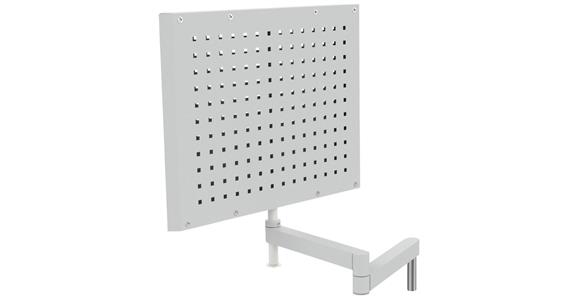 Swivel arm w/ perf./slotted wall 1st side perf. 2nd side slotted 600x40x500
