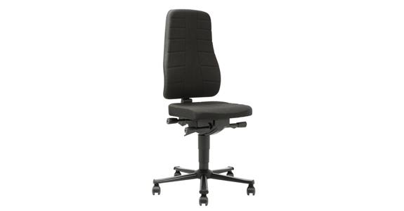 BIMOS ALL-IN-ONE Highline, kółka i tapicerka z materiału, czarne