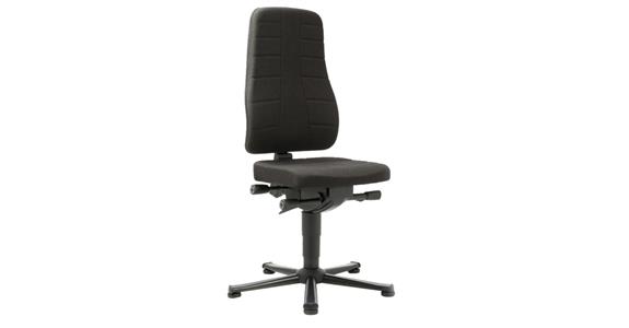 BIMOS ALL-IN-ONE Highline, ślizgacze i tapicerka z materiału, czarne