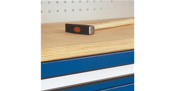 Worktop for tool cabinet 82555/82556601 RAL 6011