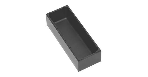 Uni box ABS plastic black HxWxD 48x96x192 mm