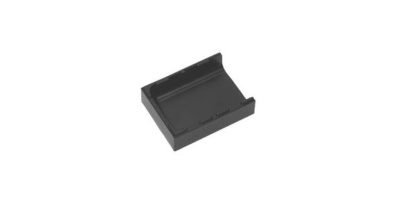 Vario box end pieces with length adaptation ABS plastic, 1 trough 24x72x92 mm