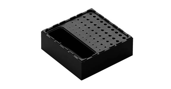 Tool holder ABS twist drill bit box 1-6 48x144x144 mm