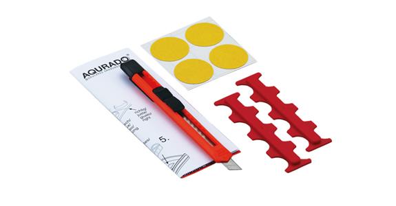 Assembly kit for cutting and securing base plate cat. no. 84135