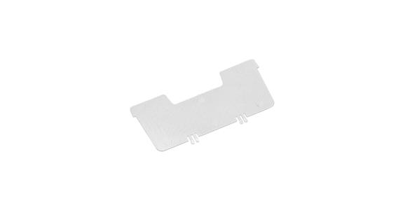 Partition plate height = 60 mm transparent