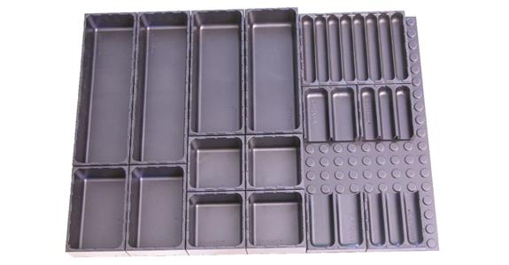 Drawer assortments 15 pieces for tool cabinet cat. no. 84300