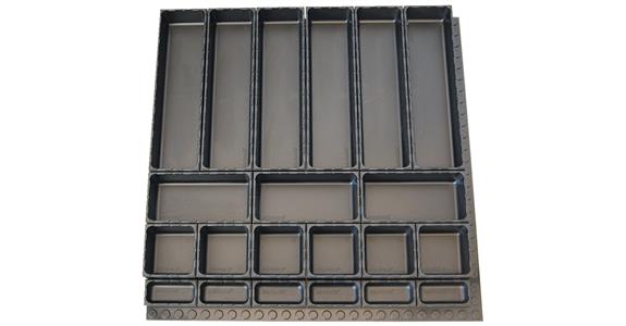 Drawer assortments 21 pieces for tool cabinet cat. no. 84320