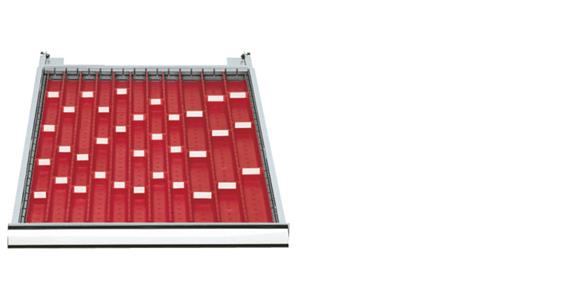 Trough panels and insert walls f. cabinets series 50/555 mod. 502 height 50 mm