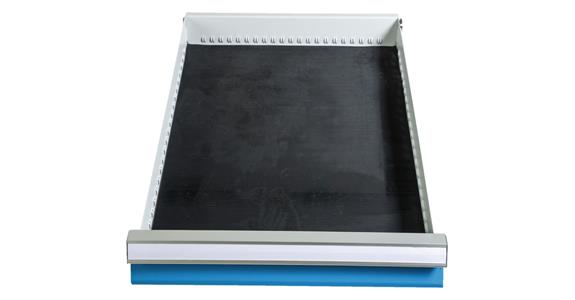 Ribbed rubber insert, oil-resistant 900x600x3 mm black for cabinets 555 mm wide