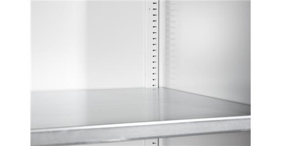 Shelf 930x500x24mm incl. 4 shelf supports for hinged door cabinets 85120-85122