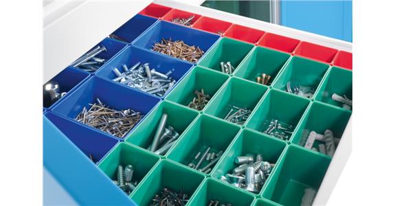 Drawer divider with plastic boxes for cabinet width 1200mm cat. no. 85127