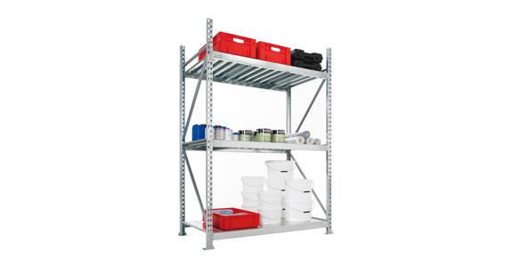 Regał o dużej rozp. META Mini-RACK, wys.2200mm, reg.dod.z pł.wiór. 2200x1050mm