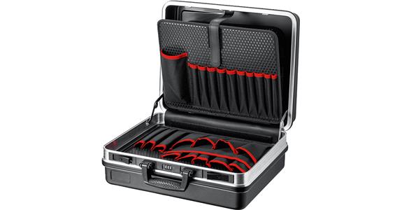 Tool case Basic 465x210x370 mm made of ABS material, black