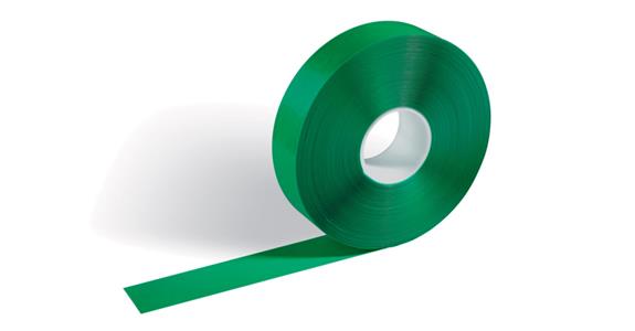 Taśma do znakowania podłóg DURALINE 30 m x 50 mm x 1,2 mm; kolor: zielony