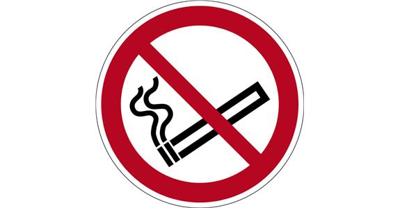 Safety marking -No smoking- self-adhesive dia. 430 mm