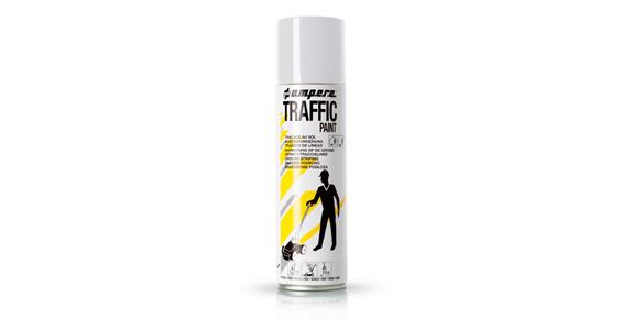 Floor marking colour Traffic white 500 ml can
