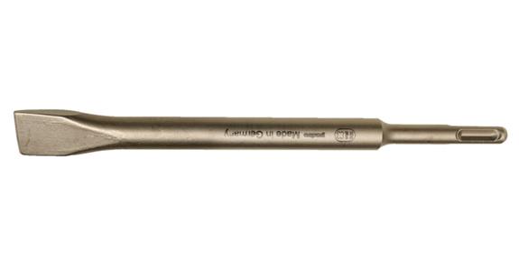 Przecinak płaski z uchwytem SDS-plus, dł. 250 mm szer. 20 mm z hartowanej stali