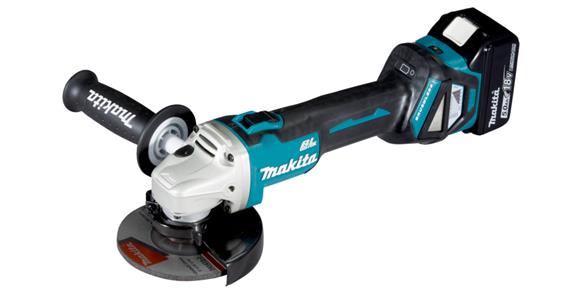 DGA 511 RTJ cordless angle grinder dia. 125 mm incl. 2x 18V 5Ah