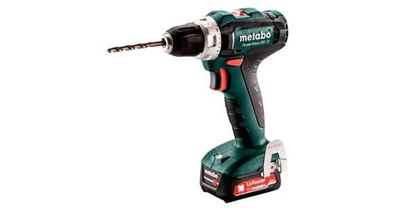 Wkrętarka akumulatorowa METABO PowerMaxx BS 12, akumulator litowo-jonowy