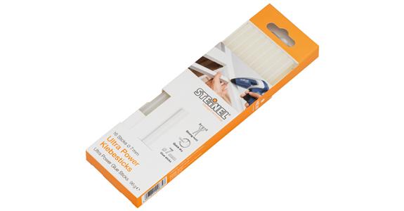 Glue sticks crystal-clear dia. 7 mm for cordl. hot glue gun cat. no. 92302 102