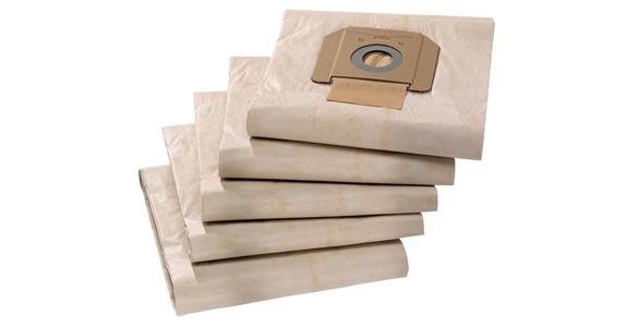 Paper filter bags pack = 5 pieces for NT 70/3 Me Tc wet/dry vacuum cleaner