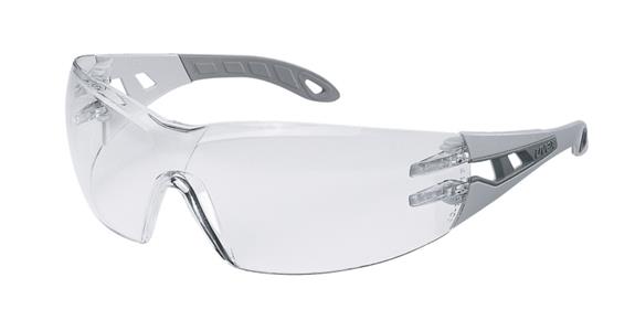 Safety goggles uvex pheos light grey/grey lens clear