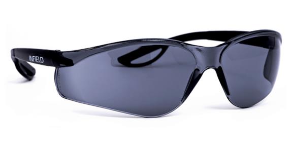Safety goggles Raptor black lens grey