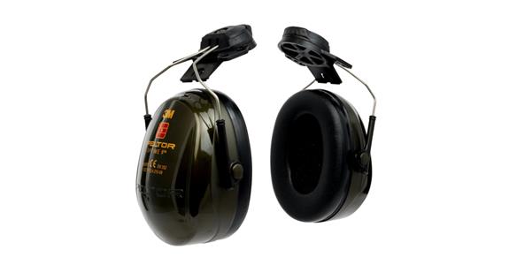 Ear defenders 3M™ Peltor™ Optime™ II with hard hat attachment 30 mm Euro slot