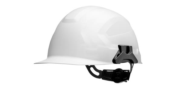 Electrician's hard hat CrossElectric white, in accordance with EN 397, EN 50365