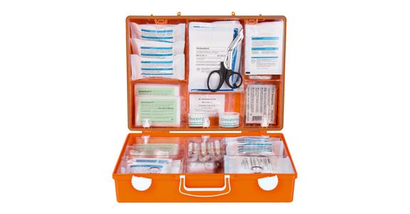 First aid case MT-CD orange contents acc. to DIN 13169 400x300x150 mm