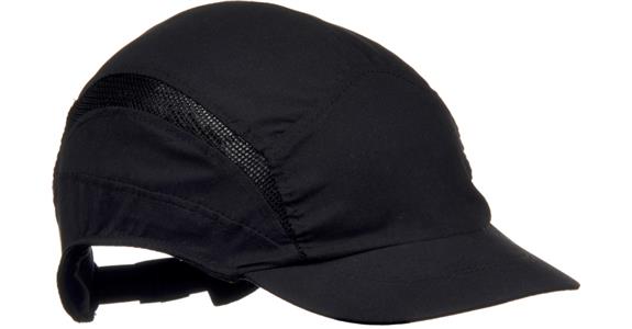 Bump cap First Base 3 Classic short peak size 52-65 cm black
