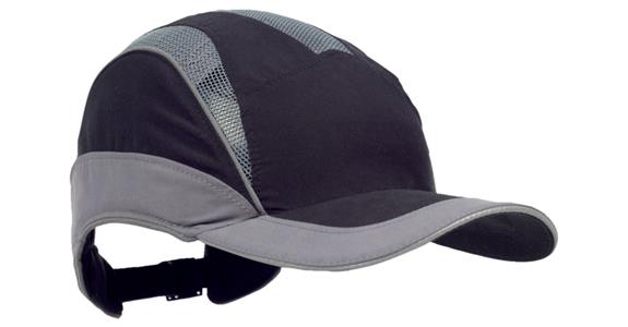 Bump cap First Base 3 Elite standard peak size 52-65 cm black/grey