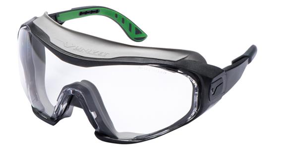 Safety goggles 6X1 lens clear