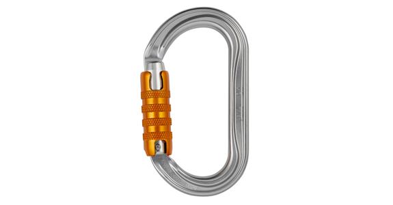 Carabiner OK Triact-Lock opening width 22 mm breaking strength 25 kN
