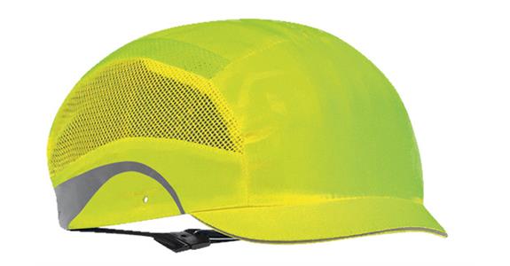 Bump cap Aerolite® hi-vis micro peak size 53-63 cm bright yellow