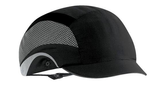 Bump cap Aerolite® micro peak size 53-63 cm black