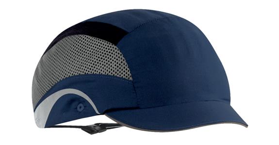 Bump cap Aerolite® micro peak size 53-63 cm navy blue