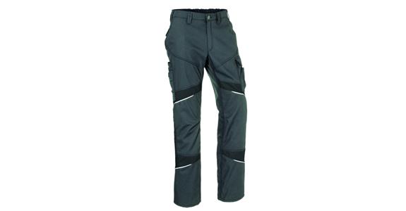 Trousers ACTIVIQ cotton+ anthracite/black size 106