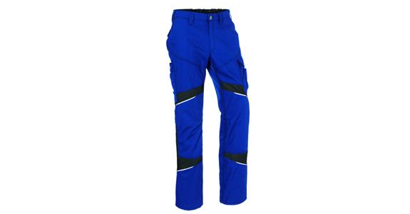 Trousers ACTIVIQ cotton+ cornflower blue/black size 98