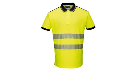 Hi-vis polo shirt PW3 yellow/black size 4XL