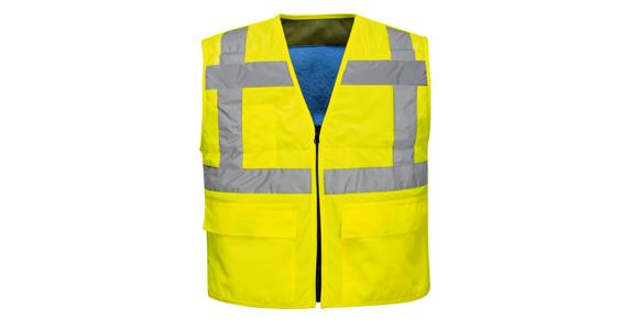 Hi-vis cooling vest bright yellow size L/XL