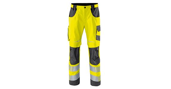 Hi-vis trousers REFLECTIQ yellow/anthracite size 44
