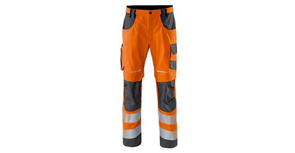 Hi-vis trousers REFLECTIQ orange/anthracite size 48