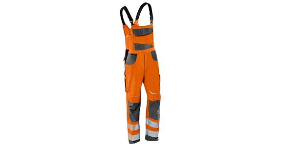 Hi-vis dungarees REFLECTIQ orange/anthracite size 106