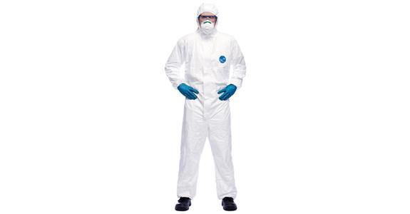 Protective suit Tyvek® 500 Xpert CHF5 cat. III type 5B, 6B white size XL