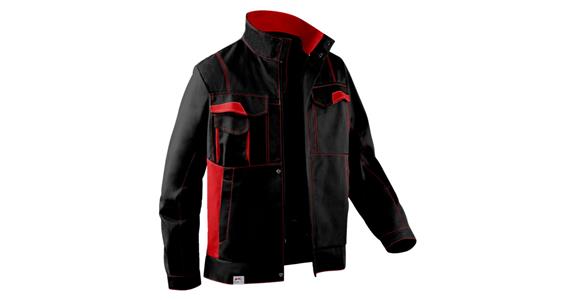 Jacket IMAGE DRESS new design black/medium red size 52