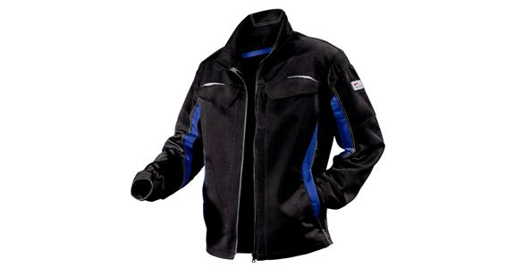 Jacket PULSSCHLAG black/cornflower blue size 46