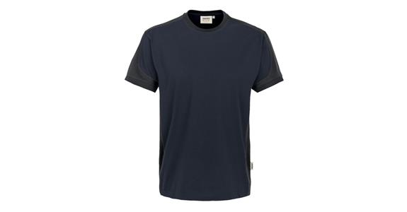 T-shirt Contrast Mikralinar® ink/anthracite size L