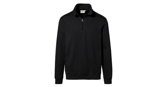 Zipped sweatshirt Premium black size XXL