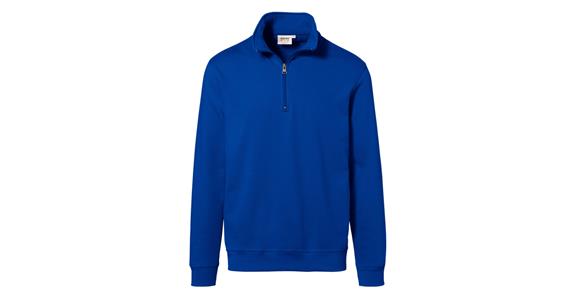 Zipped sweatshirt Premium royal size L